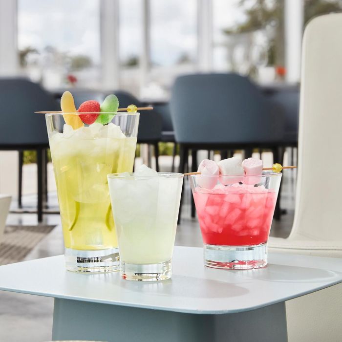 Arcoroc Vasos Altos Vidrio Shetland 22 cL (12 Unidades) Vidrio Transparente 1