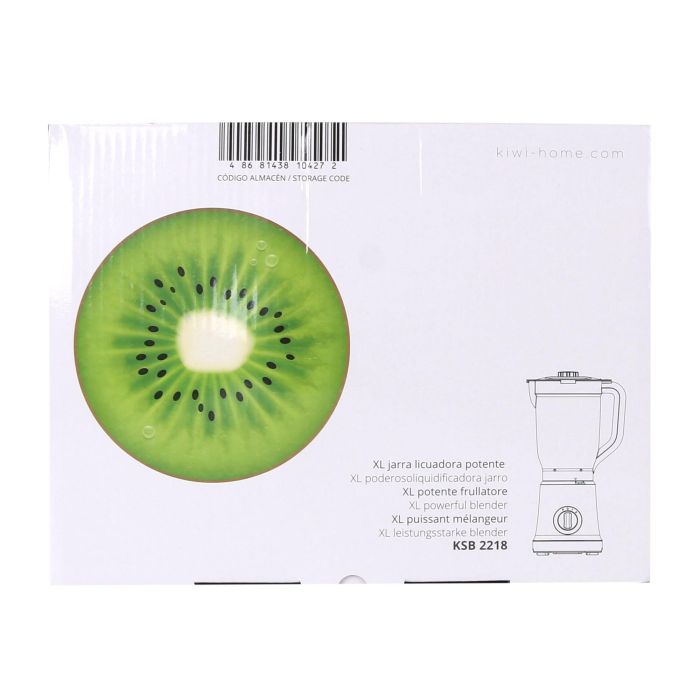 Kiwi Batidora-Licuadora Compact 2E 1.8L 500W 3