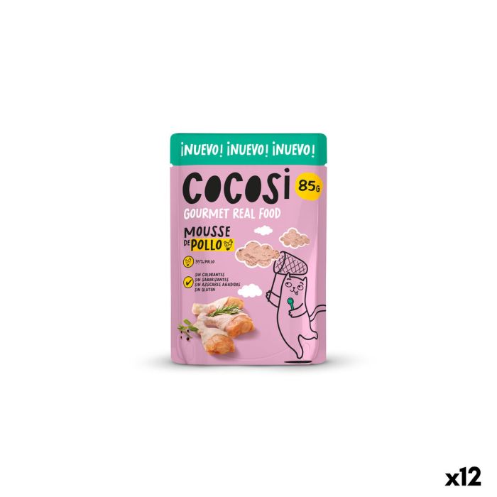 Comida para gato Cocosi Gourmet Real Food 80 g 12 Unidades