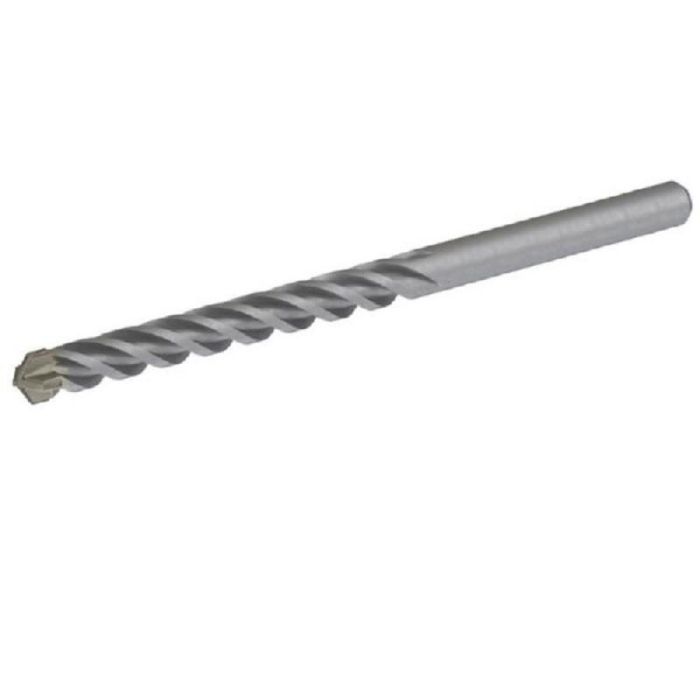 Fischer Broca Cilíndrica de Metal Duro con 4 Puntas Quatrium, Métrica M-10