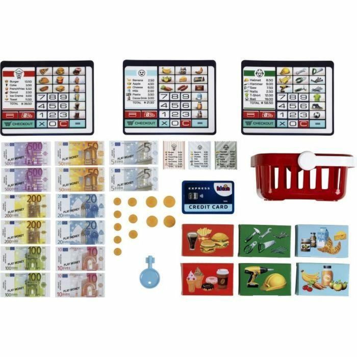 Klein Caja Registradora de Autoservicio 7265 con Funciones y Accesorios - Juguete para Niños a partir de 3 Años 2