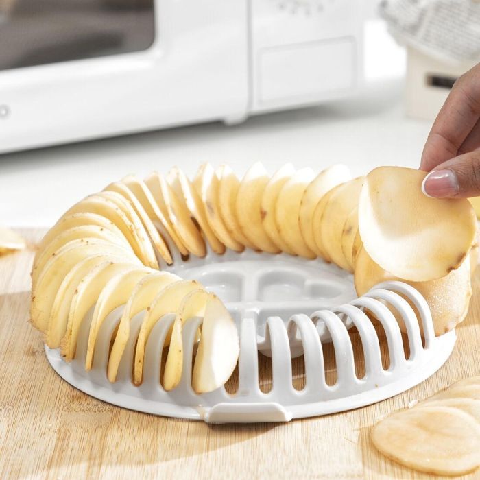 Set para Hacer Chips al Microondas con Mandolina y Recetas Chipit InnovaGoods 7 Set para Hacer Chips al Microondas con Mandolina y Recetas Chipit InnovaGoods 7