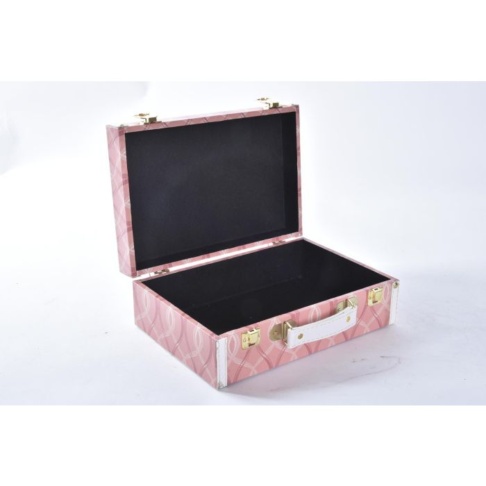 DKD Home Decor Caja Sixties Naranja Blanco 31 x 15 x 40 cm Set de 3 3