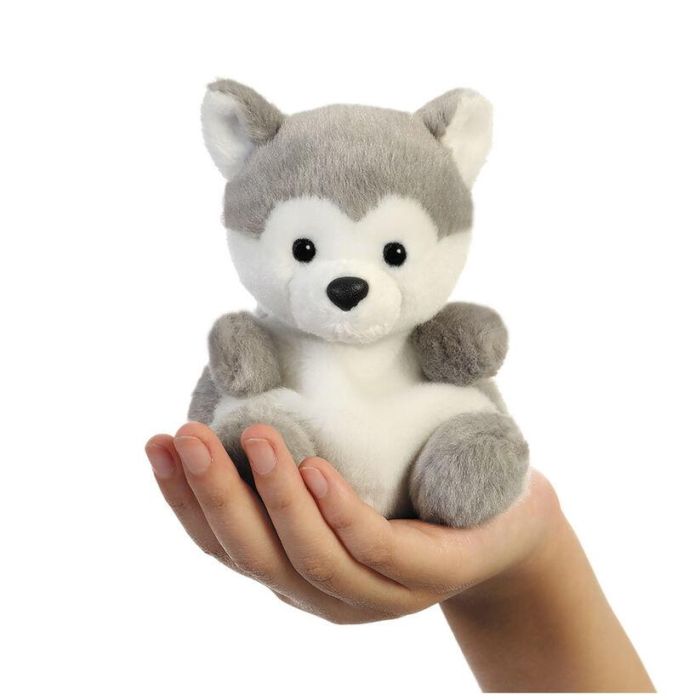 AURORA Peluche Husky Palm Pals 13cm - Tamaño: 13cm 4