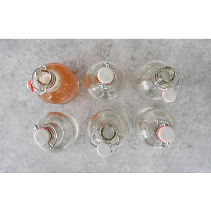 La Mediterranea Botella 250 ml con Tapón Hermético PRB La Medit (24 Unidades) 4