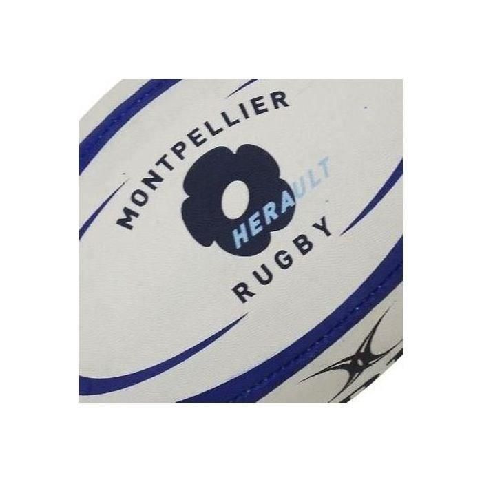 Pelota de rugby GILBERT REPLICA - Montpellier - Talla 5 1