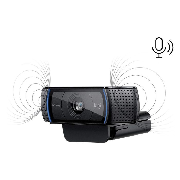 Logitech Webcam C920 Negra Full HD 1080p Video Grabacion 5