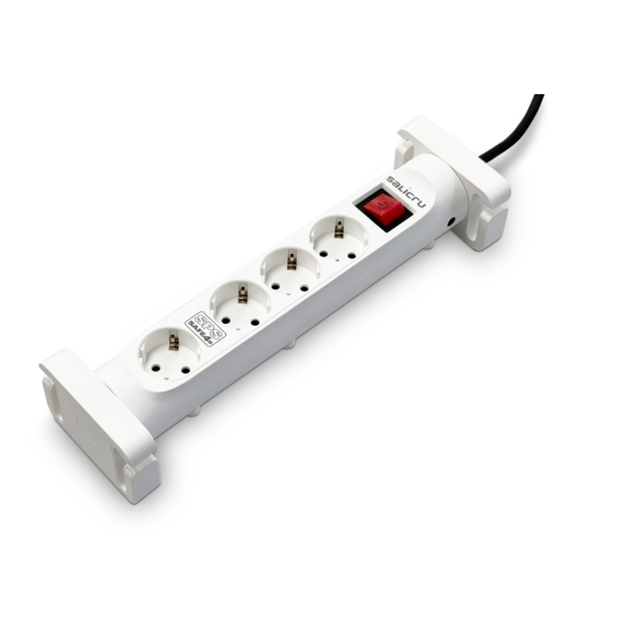 Salicru SPS SAFE 4S Regleta con 4 Tomas AC y 2 Puertos USB-C Protección Sobretensiones 350J