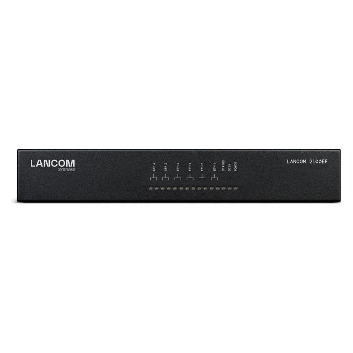 LANCOM 2100EF Negro Montaje sobremesa/pared 1U 3x Ethernet 2x SFP+ 2x USB 3.2 Gen 1 PoE LANCOM 2100EF Negro Montaje sobremesa/pared 1U 3x Ethernet 2x SFP+ 2x USB 3.2 Gen 1 PoE