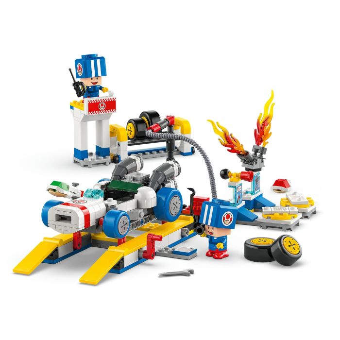 LEGO 72035 Mario Kart Garaje de Toad Set de Construcción Personalizable con Rayo GTI y 2 Toads Azules para +8 años 3 LEGO 72035 Mario Kart Garaje de Toad Set de Construcción Personalizable con Rayo GTI y 2 Toads Azules para +8 años 3