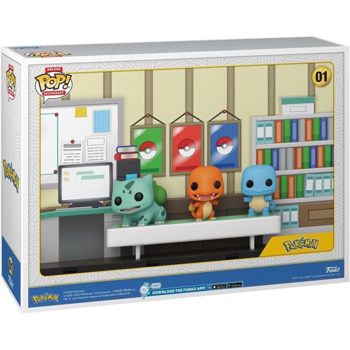 Figura POP Moments Deluxe Pokemon 1996 Bulbasaur Charmander Squirtle 2 Figura POP Moments Deluxe Pokemon 1996 Bulbasaur Charmander Squirtle 2