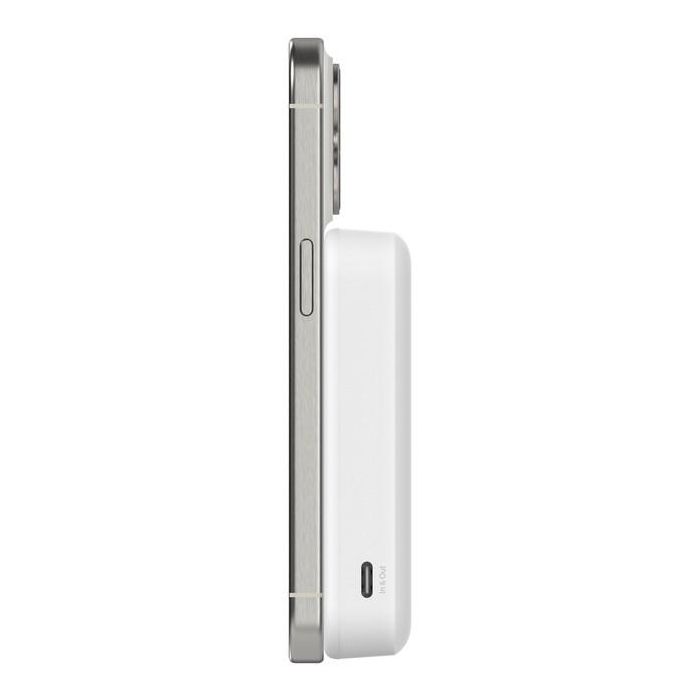 Belkin BoostCharge Pro Powerbank Magnética Qi2 10K Blanco 5