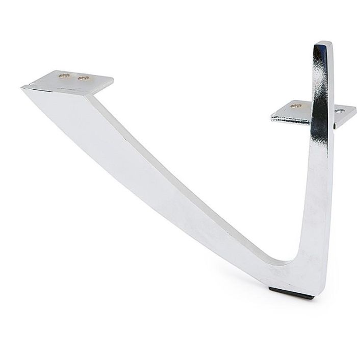 Q&Q Pata Metálica Venka H175 Mano Derecha Acabado Cromo 17.5 cm Q&Q Pata Metálica Venka H175 Mano Derecha Acabado Cromo 17.5 cm