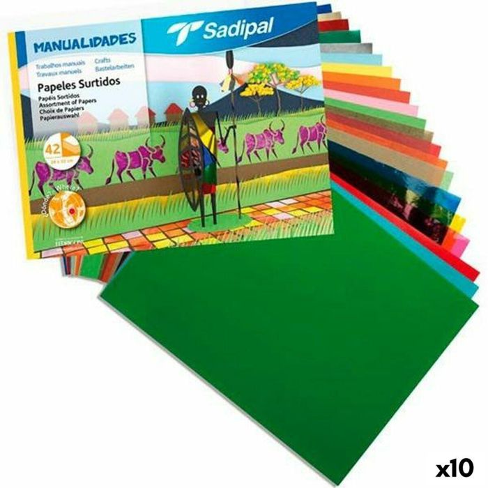 Set de Papelería Sadipal 10 Unidades Set de Papelería Sadipal 10 Unidades