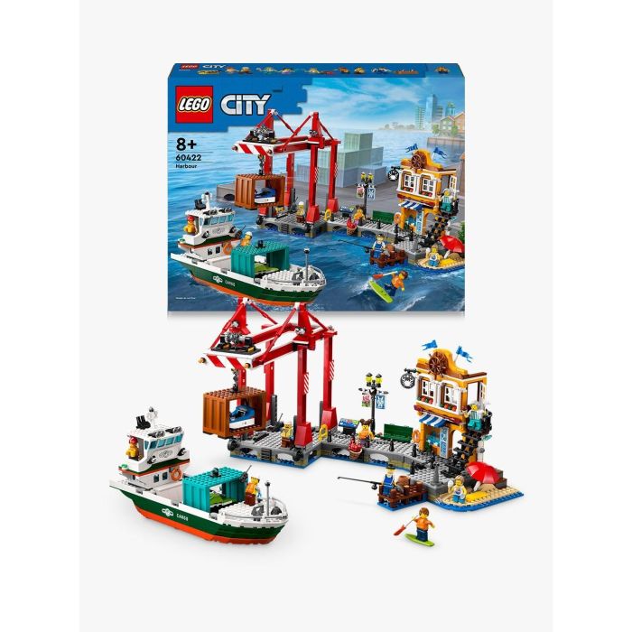 LEGO 60422 City El Puerto y el Barco Mercante, juguete de construcción para 8+ años 15 LEGO 60422 City El Puerto y el Barco Mercante, juguete de construcción para 8+ años 15
