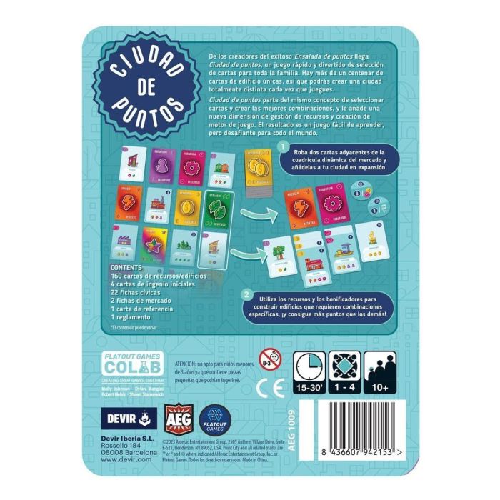 Juego Mesa Ciudad Puntos 3 Juego Mesa Ciudad Puntos 3