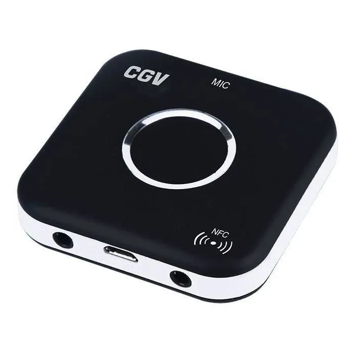 CGV 50903 MyBTplayer 1.0 Receptor Bluetooth con Kit Manos Libres y NFC, 2 Salidas Jack 3.5 mm, Negro 0 CGV 50903 MyBTplayer 1.0 Receptor Bluetooth con Kit Manos Libres y NFC, 2 Salidas Jack 3.5 mm, Negro 0