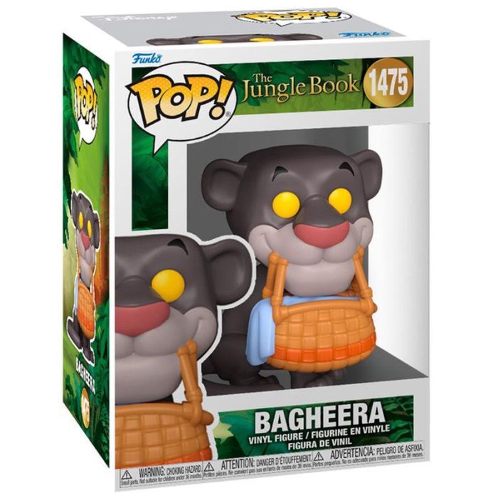 FUNKO Figura POP! Disney El Libro de la Selva Bagheera de vinilo de 9cm