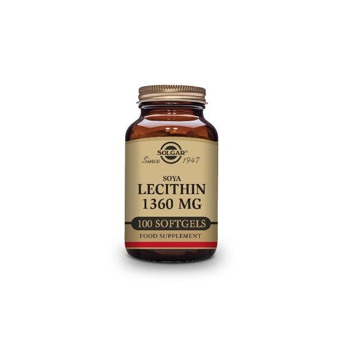 Lecitina De Soja 1360 Mg 100 Cáps Lecitina De Soja 1360 Mg 100 Cáps