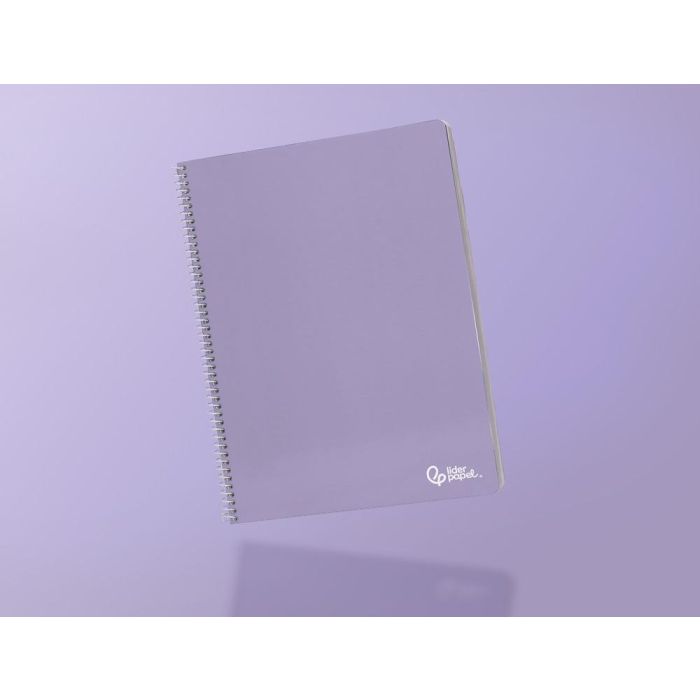 Cuaderno Espiral Liderpapel Din A4 Smart Tapa Blanda 80H 75 gr Pauta 2,5 mm Con Margen Colores Surtidos 7 Cuaderno Espiral Liderpapel Din A4 Smart Tapa Blanda 80H 75 gr Pauta 2,5 mm Con Margen Colores Surtidos 7