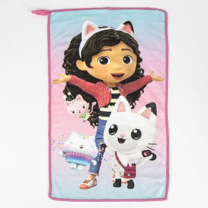 Gabby's Dollhouse Neceser de Aseo Viaje Rosa Infantil para Niñas 23x15x8 cm - Bolsa Organizadora de Accesorios Perfecta para Viajes 3