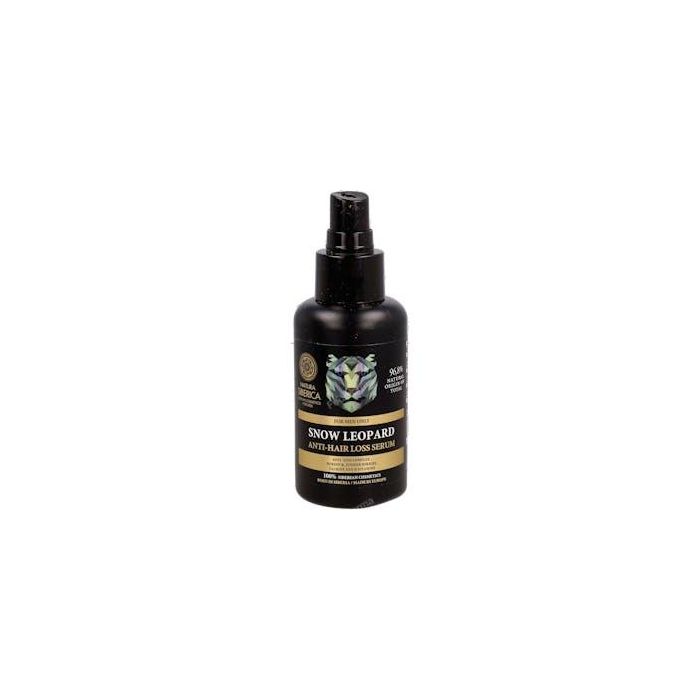 Natura Siberica Leopardo de Nieve Serum Anticaída 100ml con Cafeína, Bardana y Ginseng para Crecimiento del Cabello