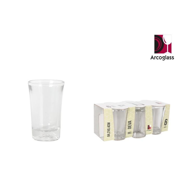 Set de 6 Chupitos Deva 38 cc - La Mediterranea (12 Cajas) Set de 6 Chupitos Deva 38 cc - La Mediterranea (12 Cajas)