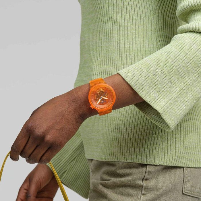 Reloj Hombre Swatch SB05O103 Naranja (Ø 47 mm) 2
