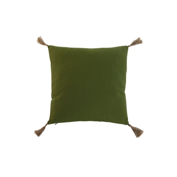 Cojin Boho DKD Home Decor Verde Multicolor 5 x 45 x 45 cm 3