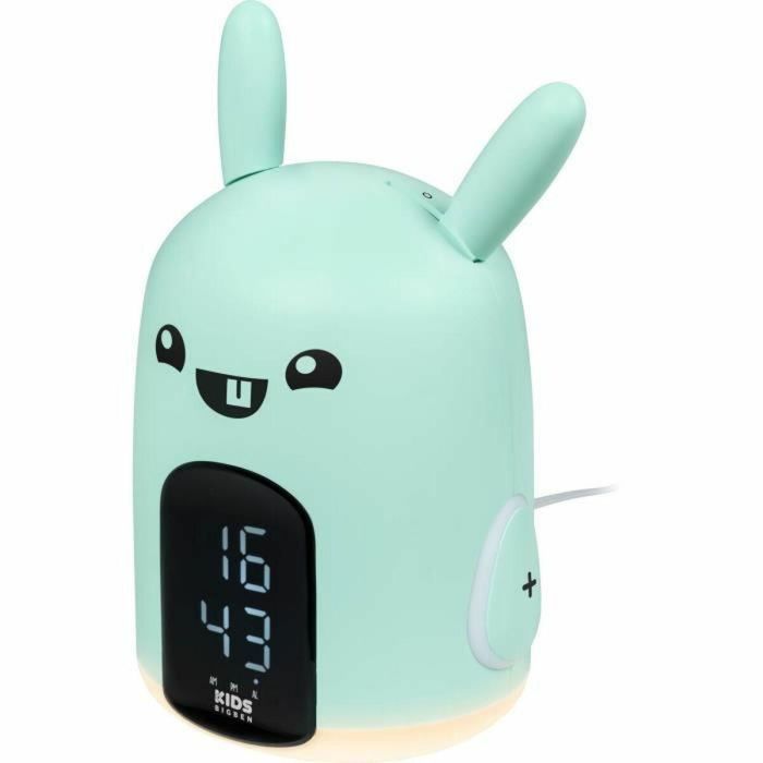 Bigben Kids BIG3499550387032 Despertador y Luz Nocturna Infantil Baxter, Reloj de Mesita con Luz de Compañía Diseño Conejo RKIDSRABBIT 5 Bigben Kids BIG3499550387032 Despertador y Luz Nocturna Infantil Baxter, Reloj de Mesita con Luz de Compañía Diseño Conejo RKIDSRABBIT 5