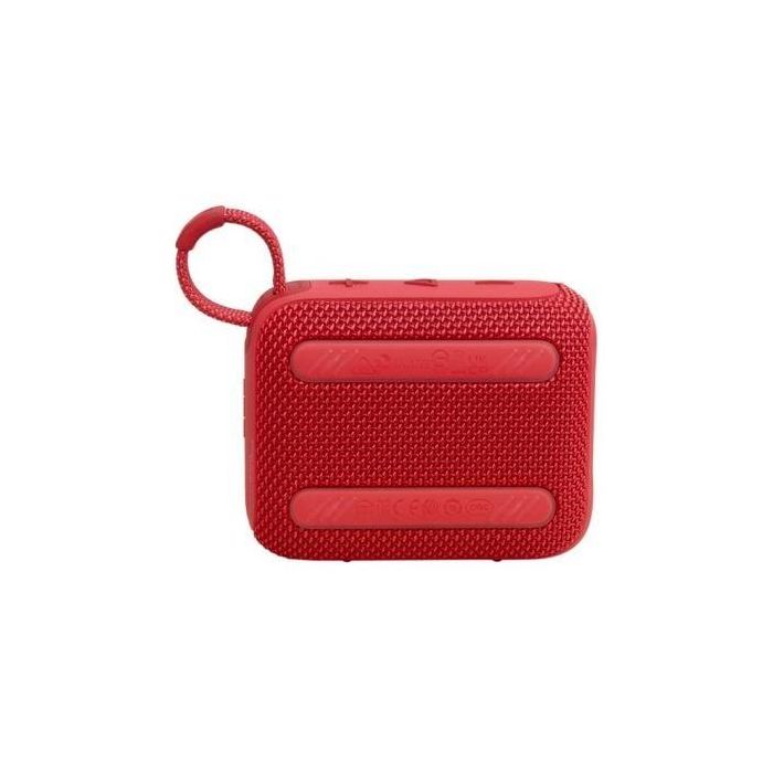 JBL JBLGO4RED Altavoz Bluetooth Ultraportátil Go 4 con Sonido JBL Pro y Graves Potentes, IP67 Agua y Polvo, 9h Batería, Rojo 2 JBL JBLGO4RED Altavoz Bluetooth Ultraportátil Go 4 con Sonido JBL Pro y Graves Potentes, IP67 Agua y Polvo, 9h Batería, Rojo 2