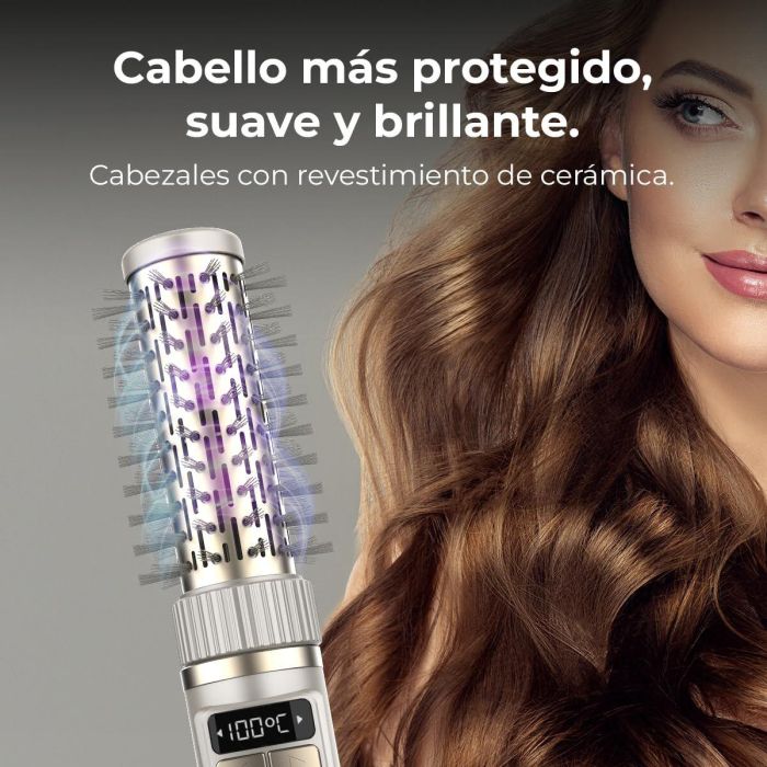 Cepillo Térmico Cecotec CeramicCare 2in1 Gyro Ø 38 mm 1