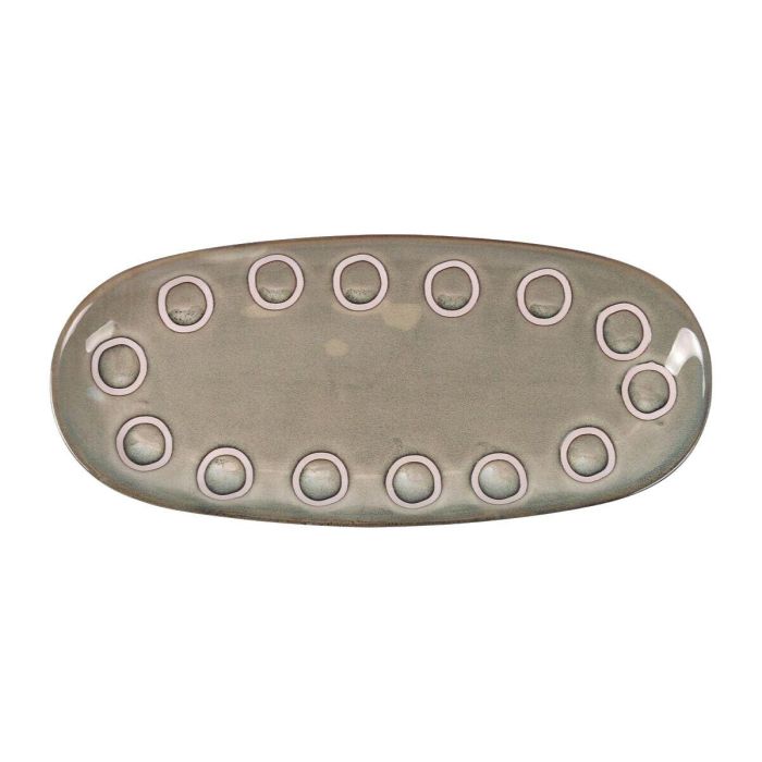 Fuente de Cocina La Mediterránea Almudena Gris Ovalado 29 x 13,5 x 2,4 cm (24 Unidades) 2 Fuente de Cocina La Mediterránea Almudena Gris Ovalado 29 x 13,5 x 2,4 cm (24 Unidades) 2