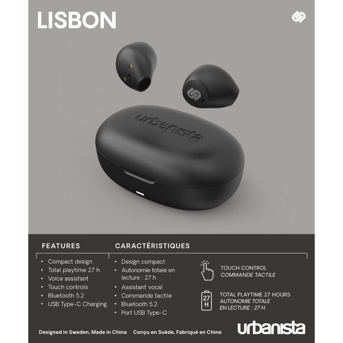 Auriculares Urbanista True Wireless Inalambricos Lisbon 4 Auriculares Urbanista True Wireless Inalambricos Lisbon 4