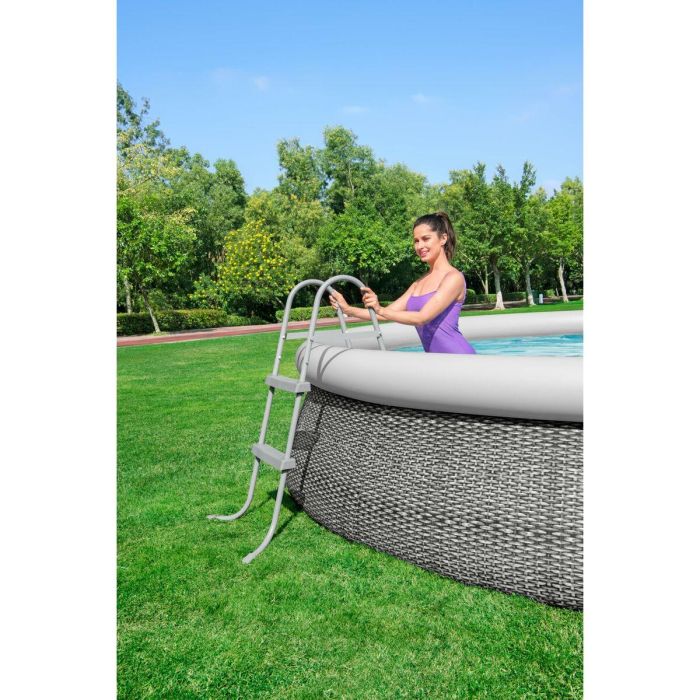 Bestway Escalera de Piscina 84 cm Jardin 58430 5