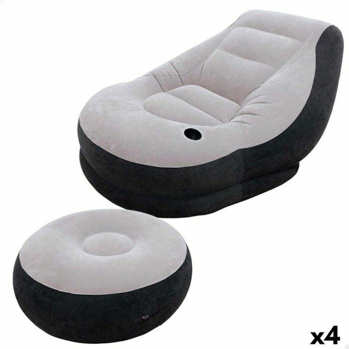 Sillón Hinchable Intex ULTRA LOUNGE 99 x 76 x 130 cm (4 Unidades) Sillón Hinchable Intex ULTRA LOUNGE 99 x 76 x 130 cm (4 Unidades)