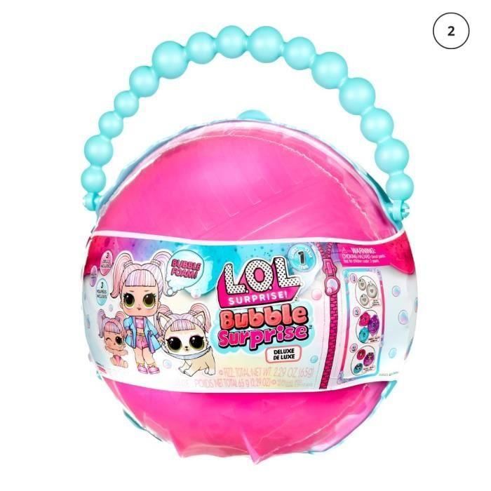 LOL Surprise Bubble Surprise Deluxe - 3 figuras + accesorios 3 LOL Surprise Bubble Surprise Deluxe - 3 figuras + accesorios 3