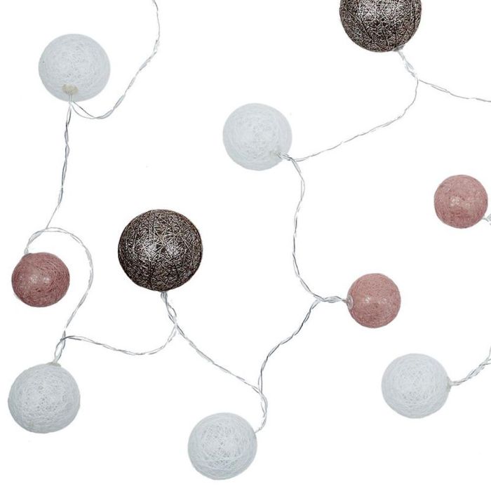 Home Deco Factory Guirnalda de Luz 15 LED USB Rosa 2700K 150cm 1 Home Deco Factory Guirnalda de Luz 15 LED USB Rosa 2700K 150cm 1