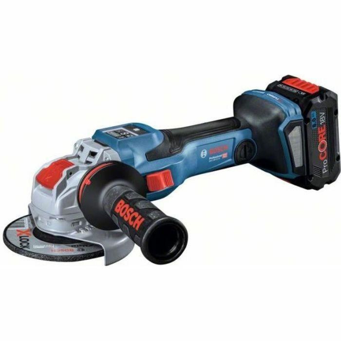 Bosch Professional GWX 18V-15 SC 06019H6501 Amoladora Angular BITURBO X-LOCK con 2 Baterías ProCORE18V 8.0Ah GAL 18V-160 C L-Boxx
