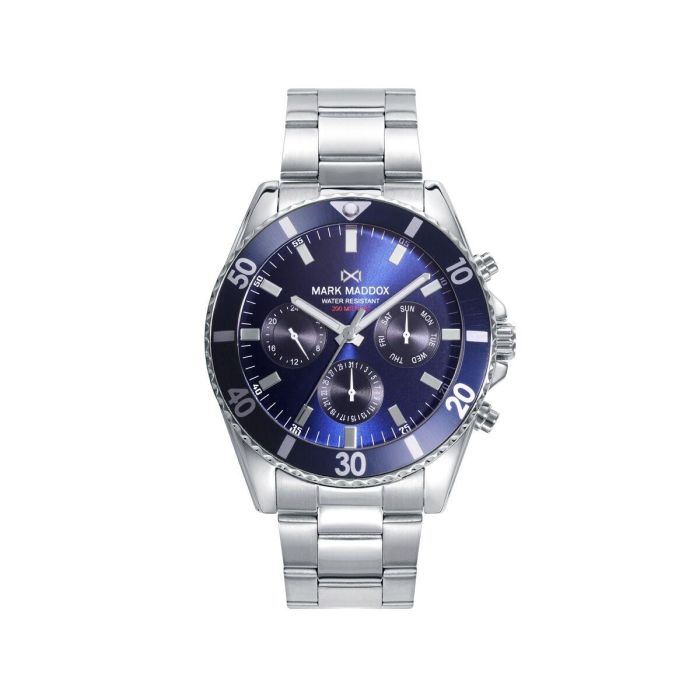 Reloj Hombre Mark Maddox HM0140-37 Plateado (Ø 45 mm) 0 Reloj Hombre Mark Maddox HM0140-37 Plateado (Ø 45 mm) 0