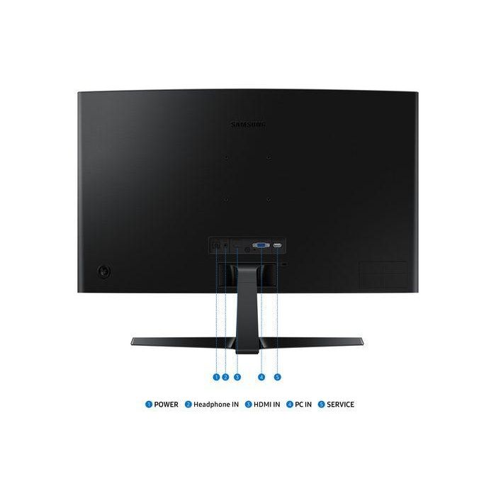 Samsung S27D366GAU Monitor curvo 27" FHD (1920x1080) VA 4ms 100Hz Negro con HDMI y VGA 5
