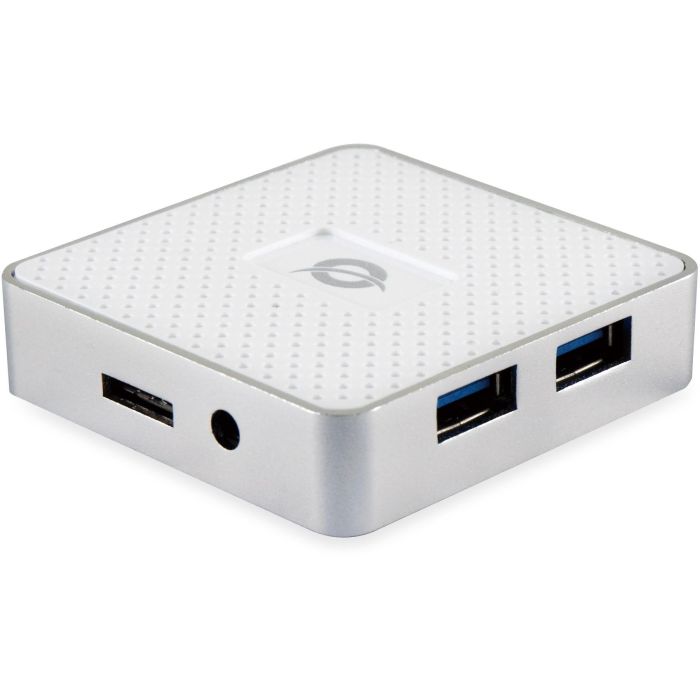 Conceptronic Hubbies03 W 4 Hub USB 3.0 de 4 Puertos con Adaptador de Corriente Incluido 3