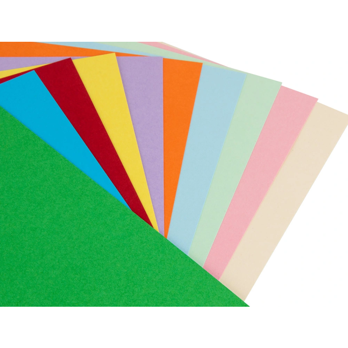 Liderpapel Cartulina A4 180g/m2 25 Colores Surtidos Paquete 100 Hojas 7 Liderpapel Cartulina A4 180g/m2 25 Colores Surtidos Paquete 100 Hojas 7