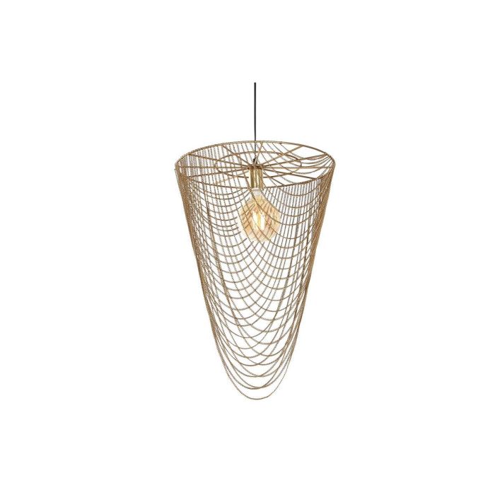 Lampara Techo Glam DKD Home Decor Dorado 46 x 69 x 46 cm 1