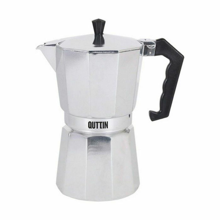 Cafetera Italiana Quttin Aluminio 6 Tazas (6 Unidades) 1