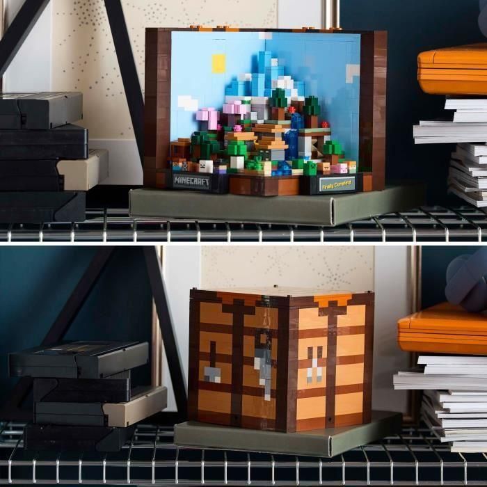 LEGO Minecraft 21265 El Banco de Trabajo - Set de Construcción y Exploración - Regalo para Adultos 2 LEGO Minecraft 21265 El Banco de Trabajo - Set de Construcción y Exploración - Regalo para Adultos 2