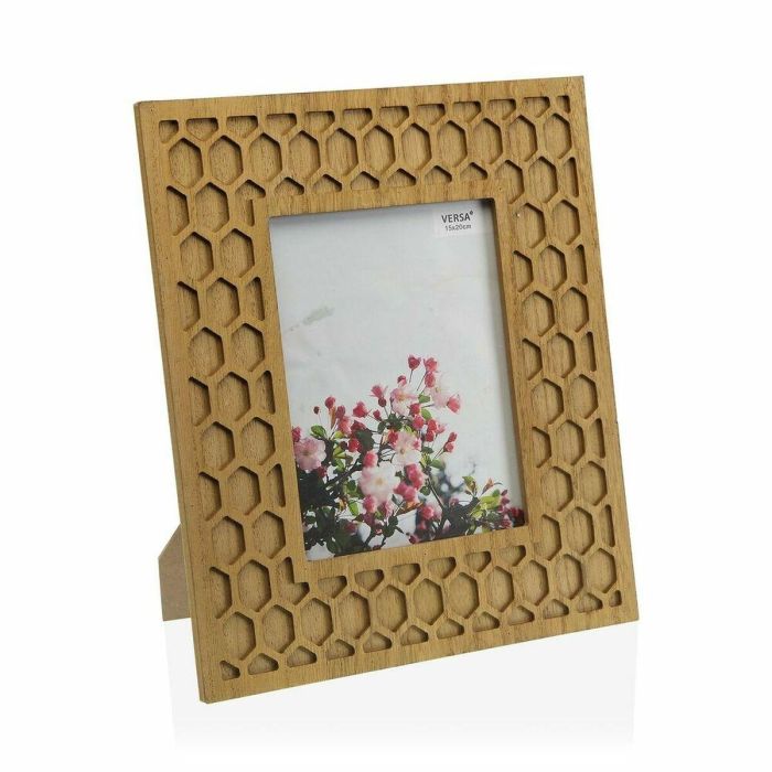 Portafotos Versa Cory Madera MDF (1,7 x 25 x 20 cm) Portafotos Versa Cory Madera MDF (1,7 x 25 x 20 cm)