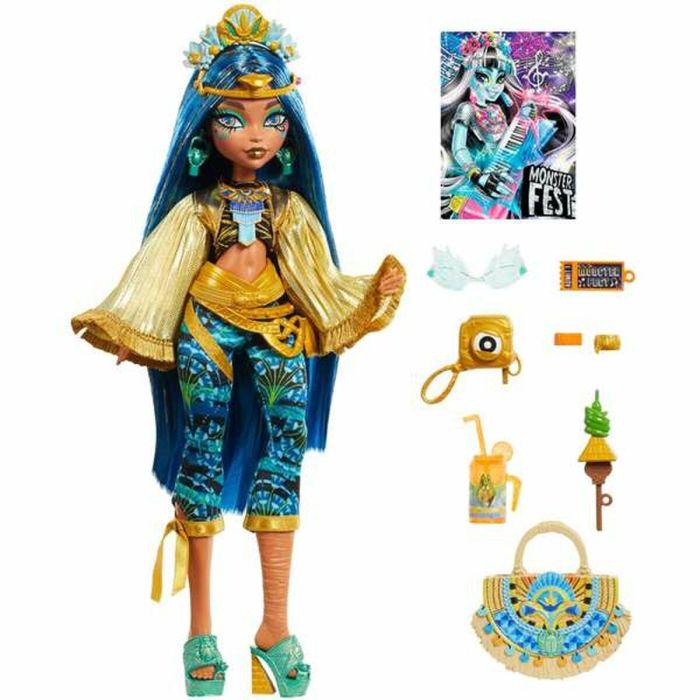 Monster High HXH81 Muñeca Cleo De Nile Monster Fest 1 Monster High HXH81 Muñeca Cleo De Nile Monster Fest 1