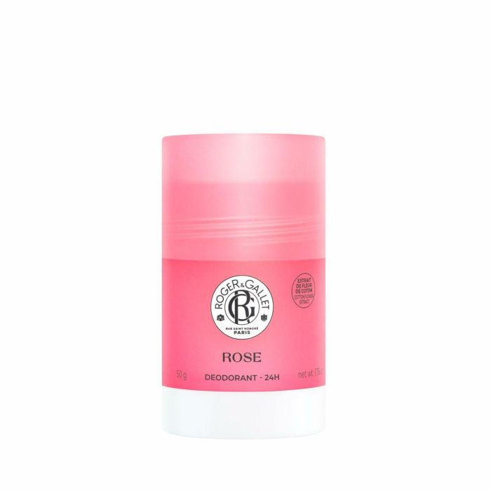 Roger & Gallet Desodorante Sólido Bienestar ROSE 50 gr - Sin aluminio, 24h protección Roger & Gallet Desodorante Sólido Bienestar ROSE 50 gr - Sin aluminio, 24h protección