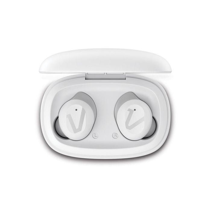 Veho RHOX Auriculares Inalámbricos True Wireless con Sonido Premium y Confort, IPX5, Bluetooth 5.1 y Estuche de Carga Fusion White 2